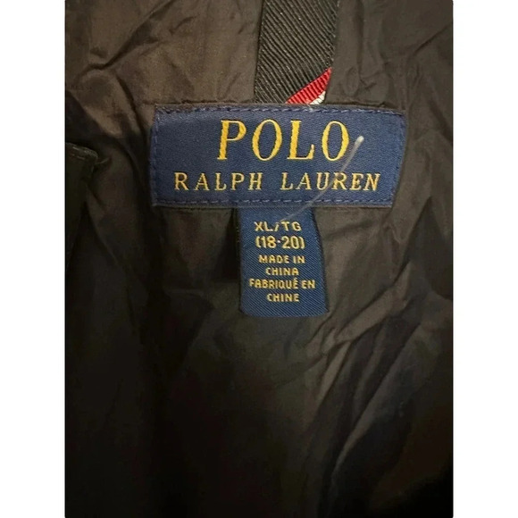 Polo Ralph Lauren punk bear RARE Jacket Size XL18/20 - Picture 12 of 15